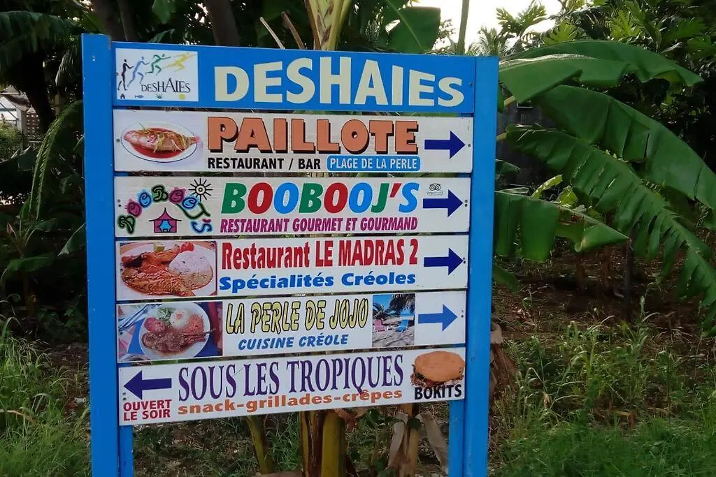 Hébergement de vacances Gite à 2 pas de la flamboyante plage de La Perle Deshaies