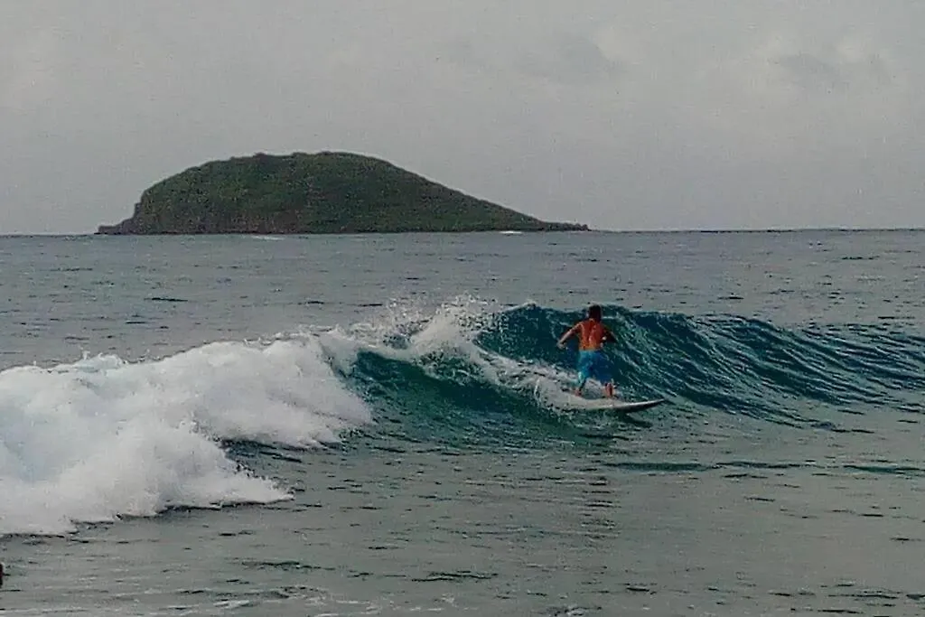 Gite à 2 pas de la flamboyante plage de La Perle Deshaies Guadeloupe